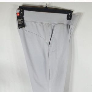 Under Armour Woman's Pants L Loose fit Fleece Gray